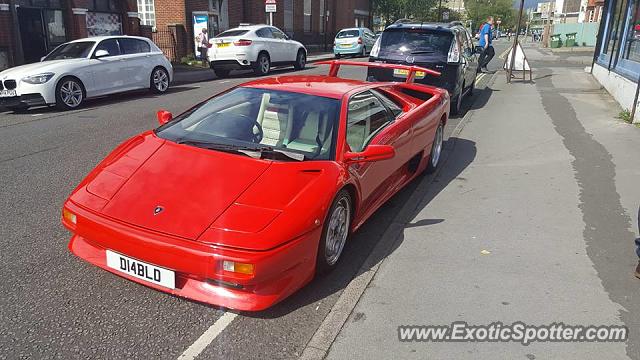 Lamborghini Diablo spotted in Southampton, United Kingdom