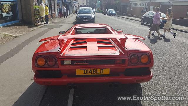 Lamborghini Diablo spotted in Southampton, United Kingdom
