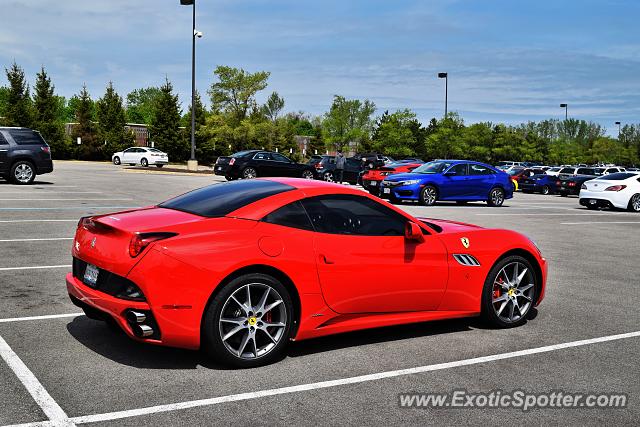 Ferrari California spotted in Bolingbrook, Illinois