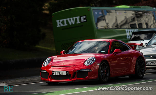 Porsche 911 GT3 spotted in Auckland, New Zealand