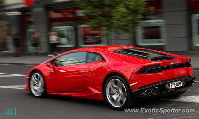Lamborghini Huracan spotted in Auckland, New Zealand
