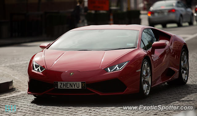 Lamborghini Huracan spotted in Auckland, New Zealand
