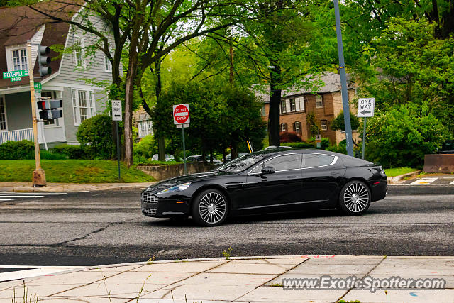 Aston Martin Rapide spotted in Arlington, Virginia