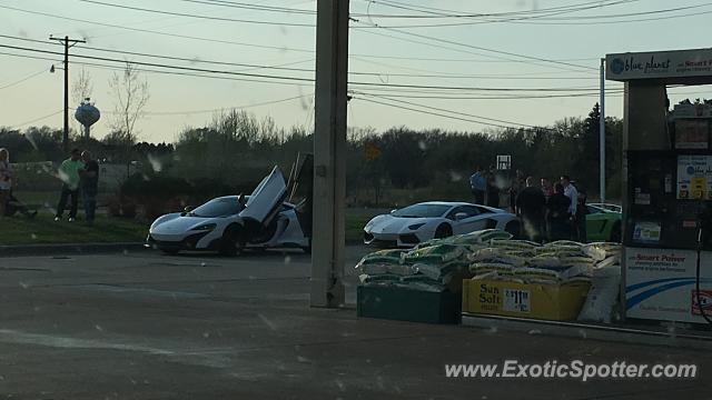 Lamborghini Aventador spotted in Maple Plain, Minnesota