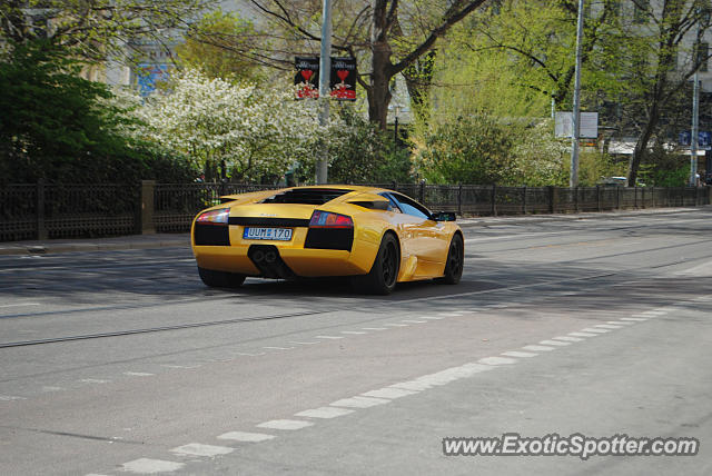 Lamborghini Murcielago spotted in Stockholm, Sweden