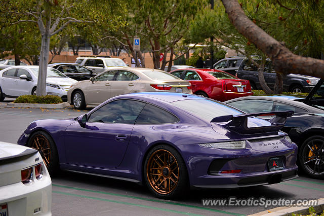 Porsche 911 GT3 spotted in Newport Beach, California