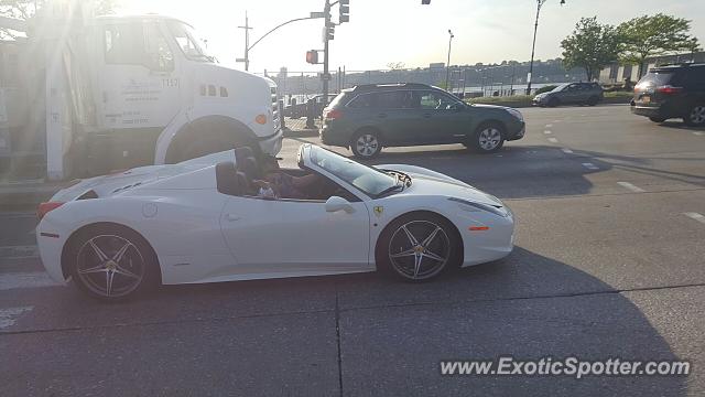 Ferrari 458 Italia spotted in New York, New York