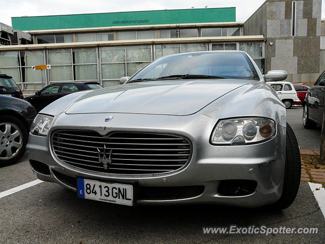 Maserati Quattroporte spotted in Platja d'Aro, Spain