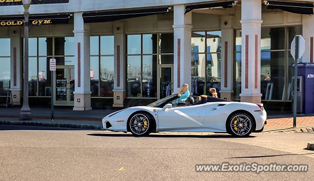 Ferrari 488 GTB spotted in Long Branch, New Jersey