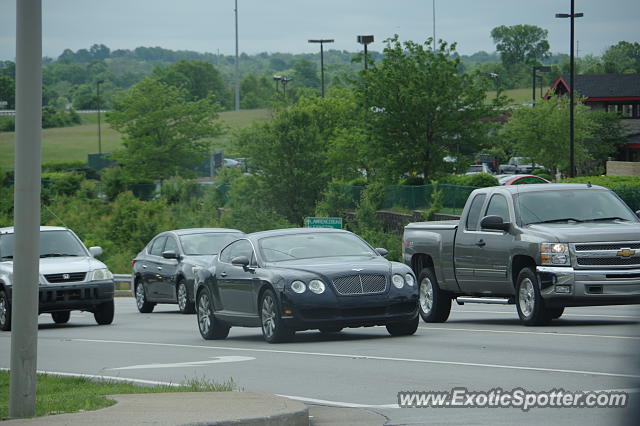 Bentley Continental spotted in Frankfort, Kentucky