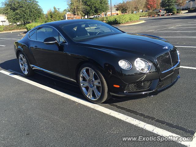 Bentley Continental spotted in Myrtle Beach, South Carolina