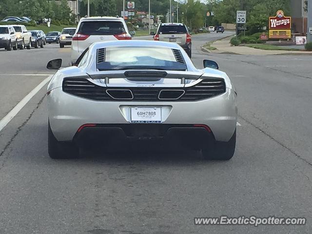 Mclaren MP4-12C spotted in Bloomington, Indiana
