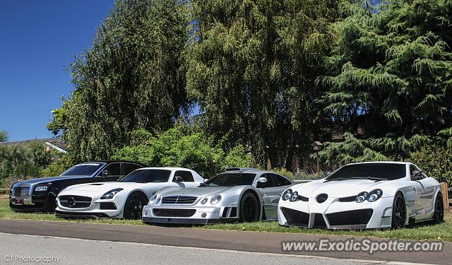 Mercedes SLR spotted in Carmel Valley, California