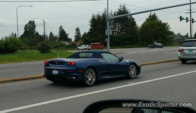 Ferrari F430 spotted in Burlington, Washington