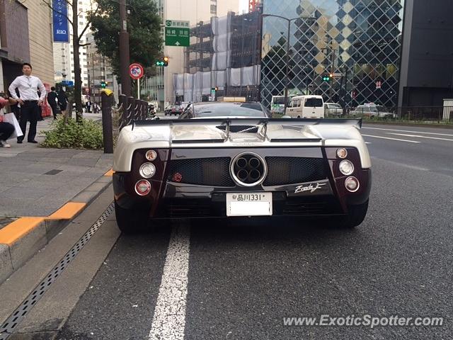 Pagani Zonda spotted in Tokyo, Japan