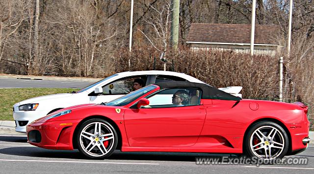 Ferrari F430 spotted in St-Hilaire, Canada