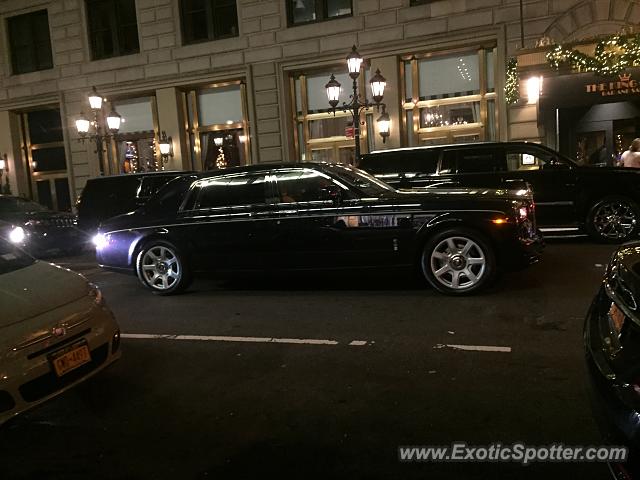 Rolls-Royce Phantom spotted in New York City, New York