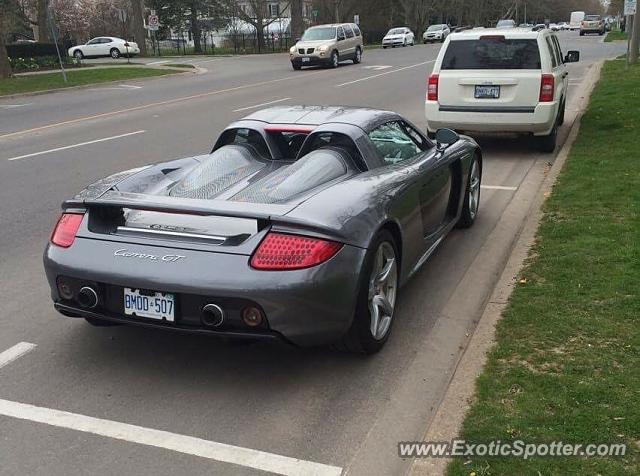 Porsche Carrera GT spotted in Notl, Canada