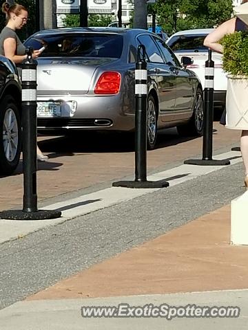 Bentley Flying Spur spotted in Jacksonville, Florida