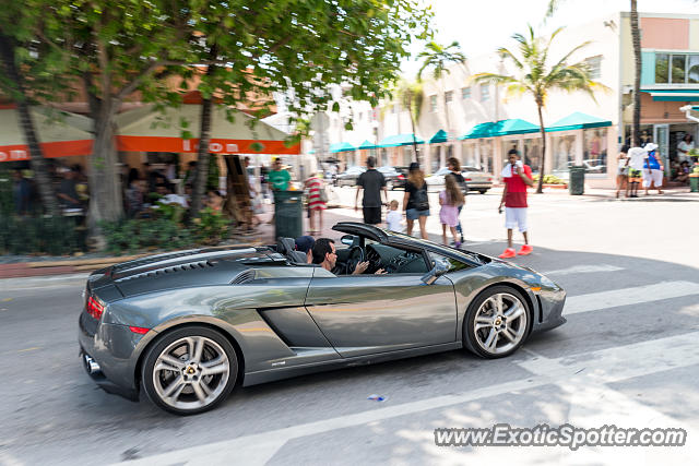 Lamborghini Gallardo spotted in Miami, Florida