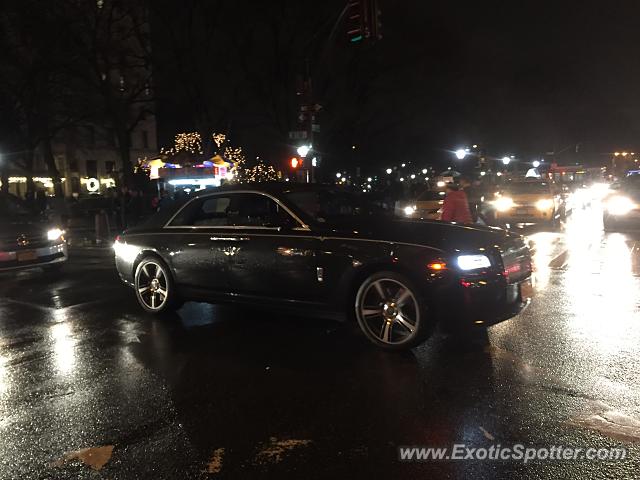 Rolls-Royce Ghost spotted in New York City, New York