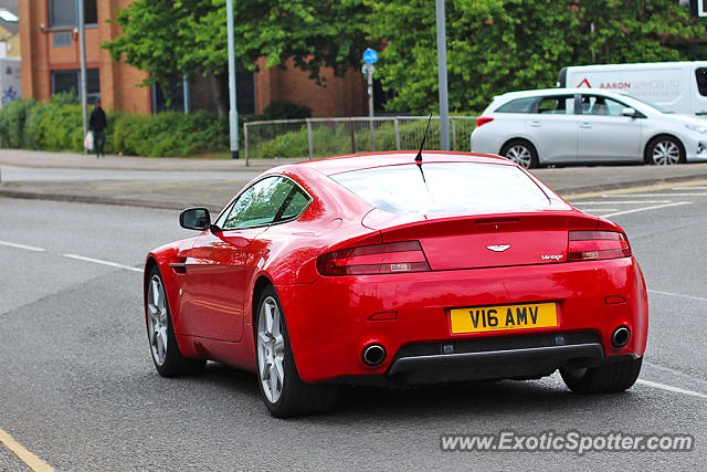 Aston Martin Vantage spotted in Cambridge, United Kingdom