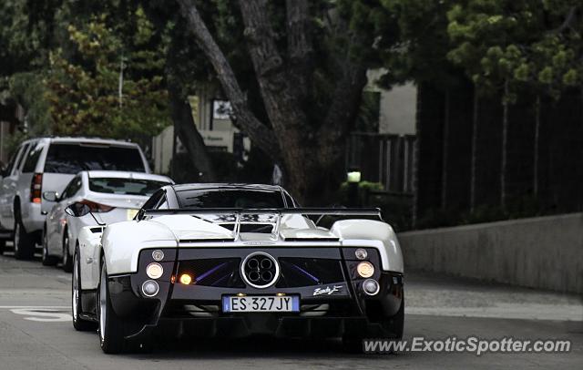 Pagani Zonda spotted in Carmel, California