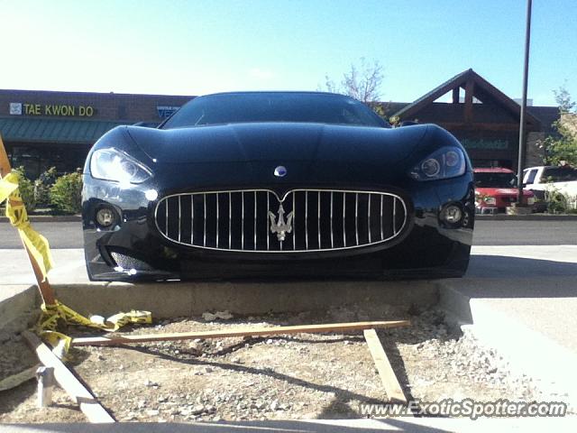 Maserati GranTurismo spotted in Castle Pines, Colorado