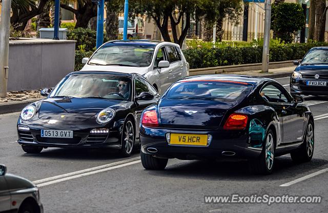 Bentley Continental spotted in Alicante, Spain