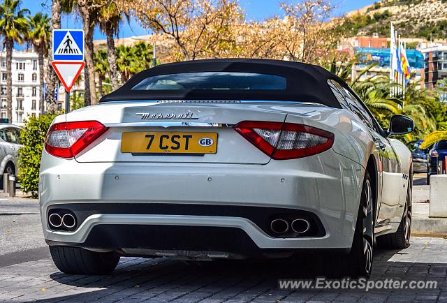 Maserati GranCabrio spotted in Alicante, Spain