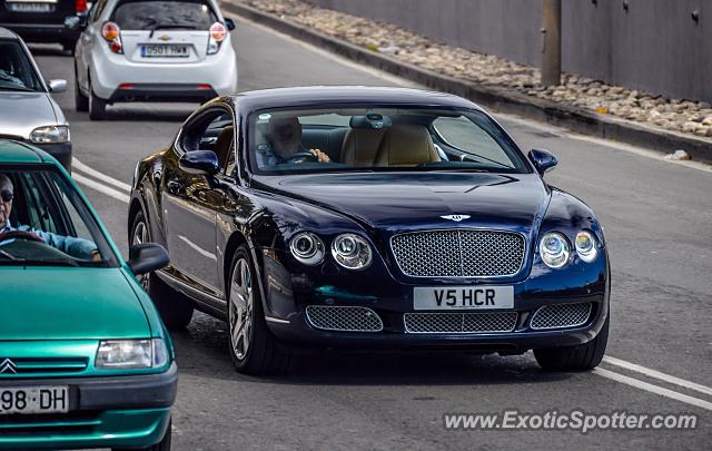 Bentley Continental spotted in Alicante, Spain