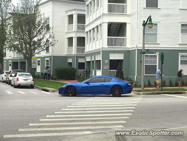 Maserati GranTurismo spotted in Celebration, Florida