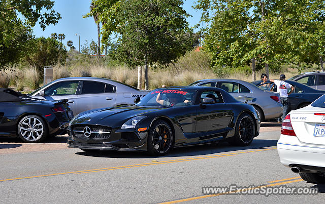Mercedes SLS AMG spotted in Malibu, California