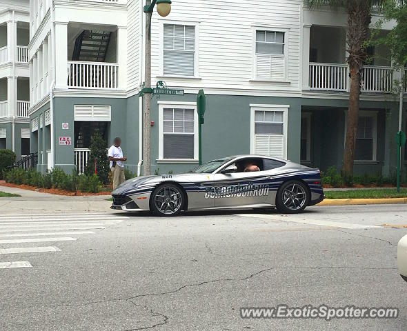 Ferrari F12 spotted in Celebration, Florida