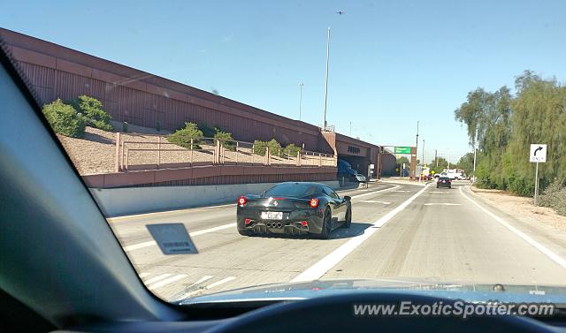Ferrari 458 Italia spotted in Tempe, Arizona