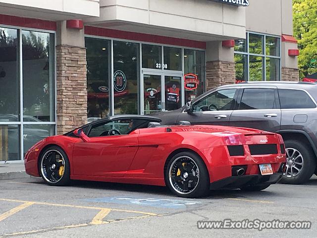 Lamborghini Gallardo spotted in American Fork, Utah