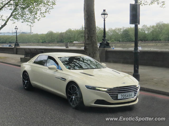 Aston Martin Lagonda spotted in London, United Kingdom