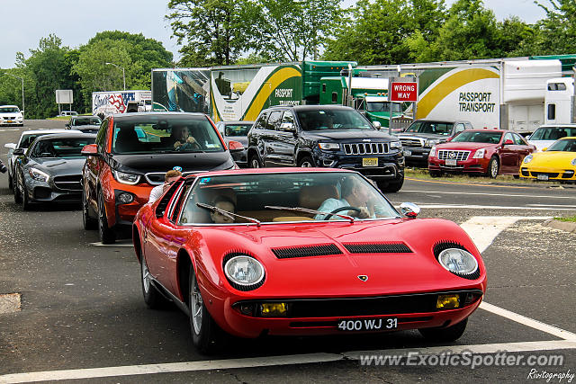 Lamborghini Miura spotted in Greenwich, Connecticut
