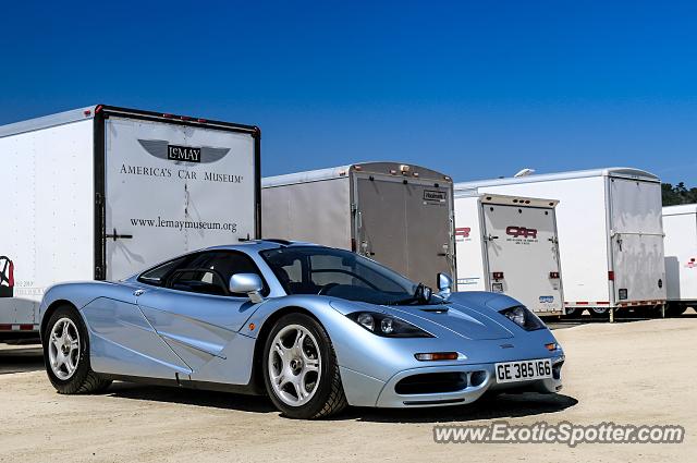 Mclaren F1 spotted in Pebble Beach, California