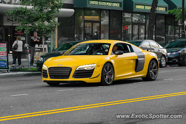 Audi R8 spotted in Arlington, Virginia