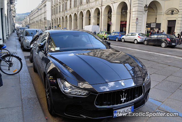 Maserati Ghibli spotted in Turin, Italy