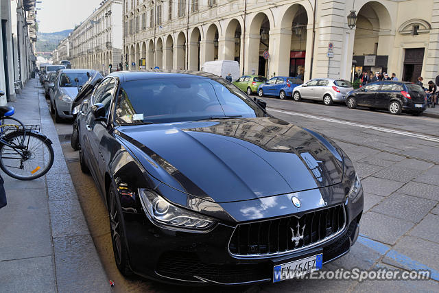 Maserati Ghibli spotted in Turin, Italy