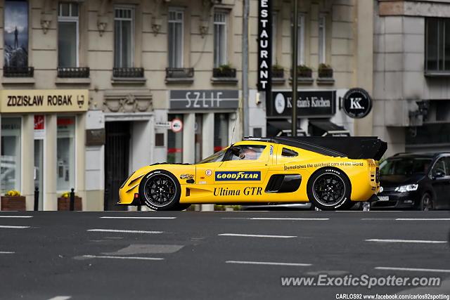 Ultima GTR spotted in Warsaw, Poland