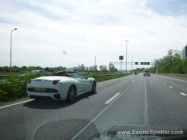 Ferrari California spotted in Maastricht, Netherlands