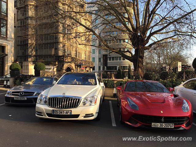 Mercedes Maybach spotted in London, United Kingdom