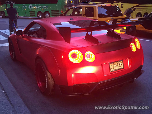 Nissan GT-R spotted in Manhattan, New York