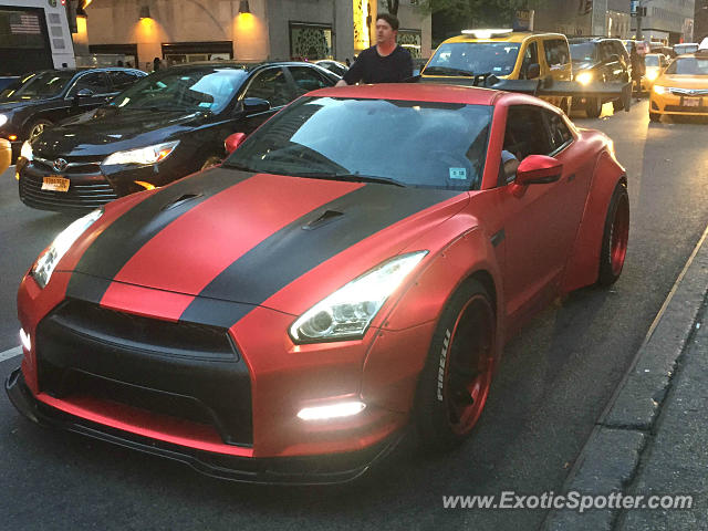Nissan GT-R spotted in Manhattan, New York