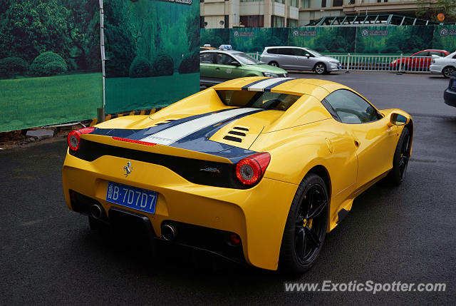 Ferrari 458 Italia spotted in Qingdao, China