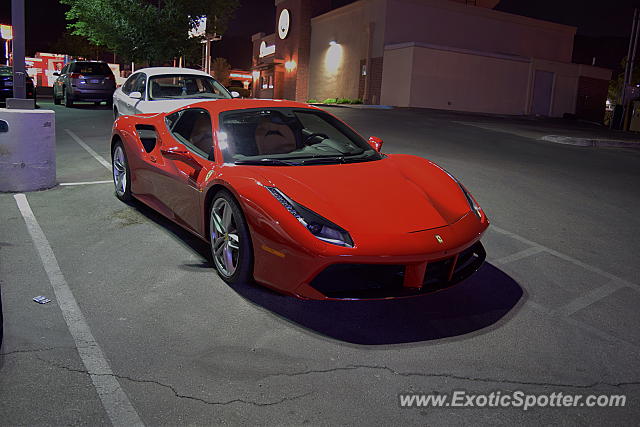 Ferrari 488 GTB spotted in El Paso, Texas