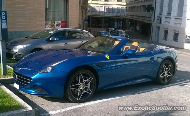 Ferrari California spotted in Chiasso, Switzerland